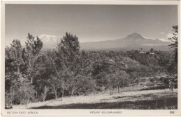 Mount Meru Tanganyika East African Vintage Real Photo Postcrd - Kenya