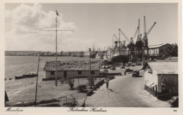 Kilindini Harbour East Africa Kenya Real Photo Docks Postcard - Kenya