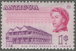 Antigua. 1966-70 QEII. 1c MH. P11½X11 SG 181 - 1960-1981 Autonomía Interna