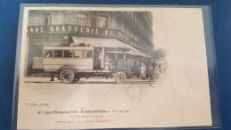 CIE Des Messageries Automobiles , L'omnibus à Vapeur , Dion Bouton - Autobus & Pullman