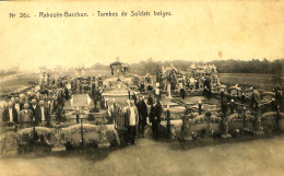 Belgique - Liège - Rabosée-Barchon - Tombes De Soldats Belges - Blegny