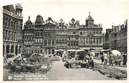 BELGIQUE - Bruxelles - Grand Place - Carte Postale Ancienne - Monumenten, Gebouwen