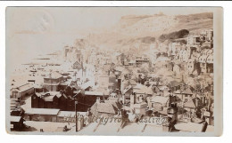 Real Photo Postcard, Sussex, Greetings From Hastings, House, Cliffs, 1904. - Hastings