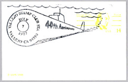 40 Años Vallejo Stamp Club - Submarino - Submarine. Vallejo CA 1987 - Submarinos