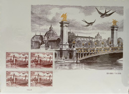 2023 FRANCE - Affiche Poste Aérienne Paris Pont Alexandre III - C.I.T.T. PARIS 1949 BLOC N° 09696 - Neuf / Blister - 1960-.... Neufs