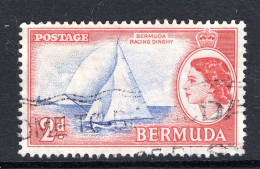 Bermuda 1953-62 QEII Pictorials - 2d Victory II - Racing Dinghy Used (SG 138) - Bermuda