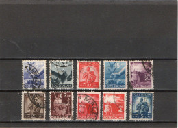 ITALIE   1945-48  Y.T.  N° 481  à  503   Incomplet  Oblitéré - Used