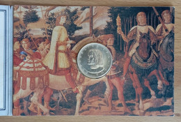 1992 Lorenzo Il Magnifico 500 Lire UNC 1 - 0,40 Oz Of Pure Silver - 500 Liras