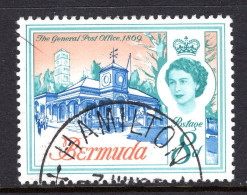 Bermuda 1962-68 Architecture - 8d Value Used (SG 169) - Bermuda