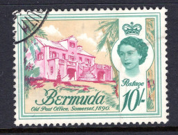 Bermuda 1962-68 Architecture - 10/- Value Used (SG 178) - Bermuda