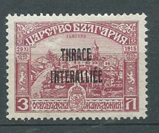 BULGARIE / THRACE - Timbres De Bulgarie Surchargés " Thrace Interalliés  - Yvert N°40 * ( Pelurage Sur Le Ti   Ae 231 27 - Oorlog