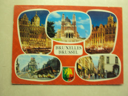 53961 - BRUXELLES - 5 ZICHTEN - ZIE 2 FOTO'S - Panoramische Zichten, Meerdere Zichten