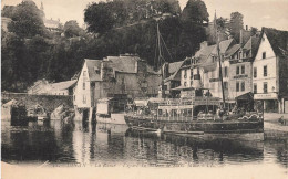 Dinan * La Rance * Départ Du Bateau Vapeur De St Malo * Café De La Marine - Dinan