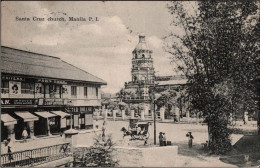 ! Old Postcard Manila, 1909, Philippines, Gelaufen Nach Schwerin - Filippijnen