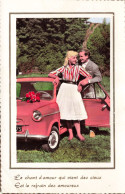 PHOTOGRAPHIE - Couple - Le Champs D'amour - Colorisé - Carte Postale - Photographie