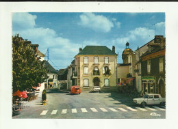 64 . PONTACQ . LA RUE PRINCIPALE . COMMERCES  ET VOITURES . - Pontacq