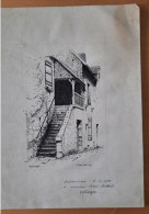 Cheverny - Gravure Signée - 1933 - Stampe & Incisioni