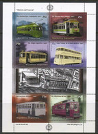 Argentina 1997 Trains Complete Set In Small Sheet MNH - Nuovi