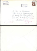 Japan University Of Tokyo Shitaya Cover To Austria 1962. 50Y Rate - Storia Postale