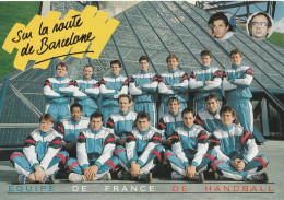 Handball Equipe De France 1990 Sur La Route De Barcelone - Pallamano