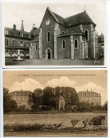 LOT 2 Cartes * NEVERS Couvent Saint Gildard Cour D'honneur Chapelle Ste Bernadette & Tombeau Bienheureuse - Nevers