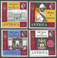 Antigua. 1969 Tercentenary Of Parliament. MH Complete Set. SG 226-229 - 1858-1960 Kolonie Van De Kroon