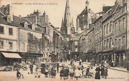 Guingamp * La Rue Notre Dame Et La Fontaine * Commerces Magasins - Guingamp