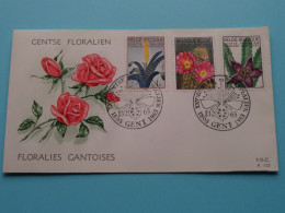 GENTSE FLORALIEN () 13-2-1965 ( Gent ) ( Zie / Voir Scan ) FDC P. 152 - Enveloppe ! - 1961-1970