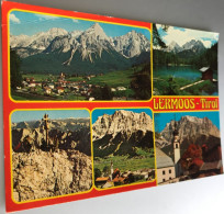 Aut Tyrol Lermoos 1980 5 Vues Alpes Enneigees Eglise Lac -ed Osterreich Af 288680 - Lermoos