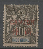 CANTON N° 6 OBL / Used - Used Stamps