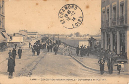 CPA 69 EXPOSITION INTERNATIONALE DE LYON / OUVERTURE 1ER MAI 1914 / Cliché Pas Courant - Altri & Non Classificati