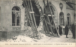 Arras * Après Le Bombardement * L'hôpital St Jean * Guerre 1914 1918 * Ww1 - Arras