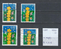 (TJ) Europa CEPT 2000 - 4 Zegels (gest./obl./used) - 2000