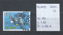 (TJ) Europa CEPT 2001 - Aland YT 191 (gest./obl./used) - 2001
