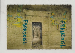 Egypte. Abou Simbel. Entrée Du Sanctuaire Du Petit Temple De Hathor. Krüger - Abu Simbel Temples