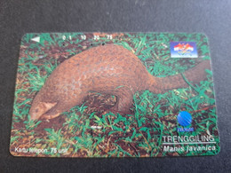 INDONESIA MAGNETIC/TAMURA  75 UNITS /  TRENGGILLING    MAGNETIC   CARD    **9774 R** - Indonesien