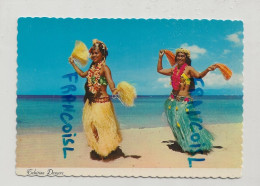 Etats-Unis / USA. Hawaï. Tahitian Dancers. Danseuses Sur La Plage - Honolulu