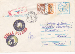 POLAR PHILATELIC EXHIBITION, REGISTERED COVER STATIONERY, ENTIER POSTAL, 1983, ROMANIA - Événements & Commémorations