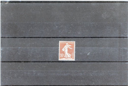 N°137 F MAURY -SEMEUSE / SOL - IMPRESSION RECTO /VERSO - Unused Stamps