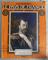 NICOLAS II EMPEREUR DE RUSSIE- LE PAYS DE FRANCE N° 25 - Français