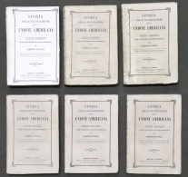 Storia Degli Stati Uniti D'America Di Giorgio Bancroft - Opera Completa - 1856 - Altri & Non Classificati