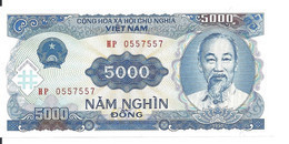 VIET NAM 5000 DONG 1991 UNC P 108 - Vietnam