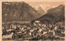 Interlaken Jungfrau 1922 Cachet Nederlandsche Arbeiders-Reisvereeiging Afdeeling Amsterdam Holland - Interlaken