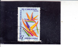 CAMERUN  1966 - Yvert  422A° - Fiori - Cameroon (1960-...)