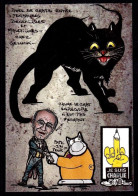 CPM Geluck Tirage 30 Exemplaires Numérotés Signés Par L'artiste JIHEL Charlie Hebdo Chat Cat - Artistes
