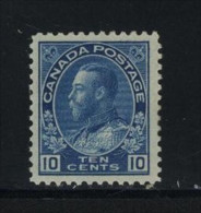 Canada HINGED Scott # 117 ( Z2 ) Value $ 45.00 - Neufs