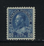 Canada HINGED Scott # 117 ( Z2 ) Value $ 45.00 - Unused Stamps