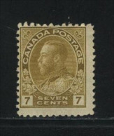 Canada HINGED Scott # 113a ( Z1 ) Value $ 30.00 - Nuovi