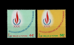 WALLIS AND FUTUNA STAMP - 1978 The 30th Anniversary Of Declaration Of Human Rights SET MNH (NP#01) - Other & Unclassified