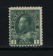 Canada HINGED Scott # 104 ( Z3 ) Value $ 20.00 - Unused Stamps